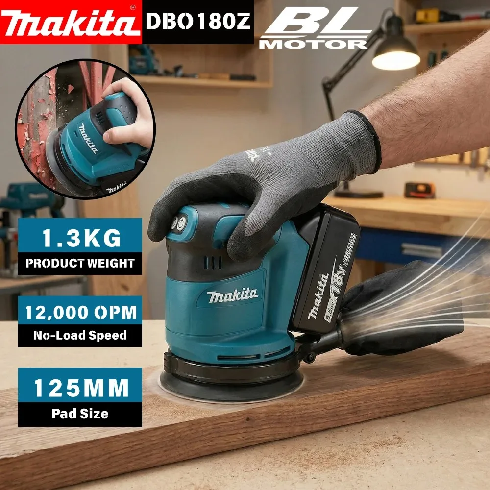 Random Orbital Sander - 마키타 DBO180 충전식 디스크 랜덤 오비탈