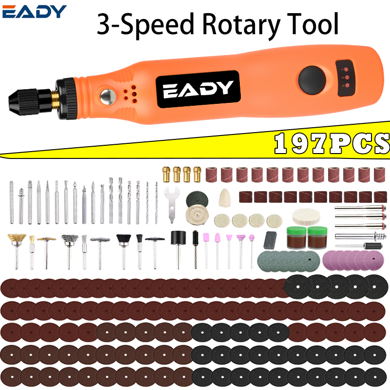 Power Tools Professional - USB 무선 로터리 공구 키트 –