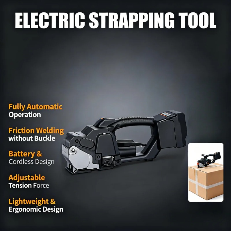 휴대용 V3 배터리 구동 전동 스트랩핑 도구 자동 스트 - Power Tools Logistics 리뷰 및 가격
