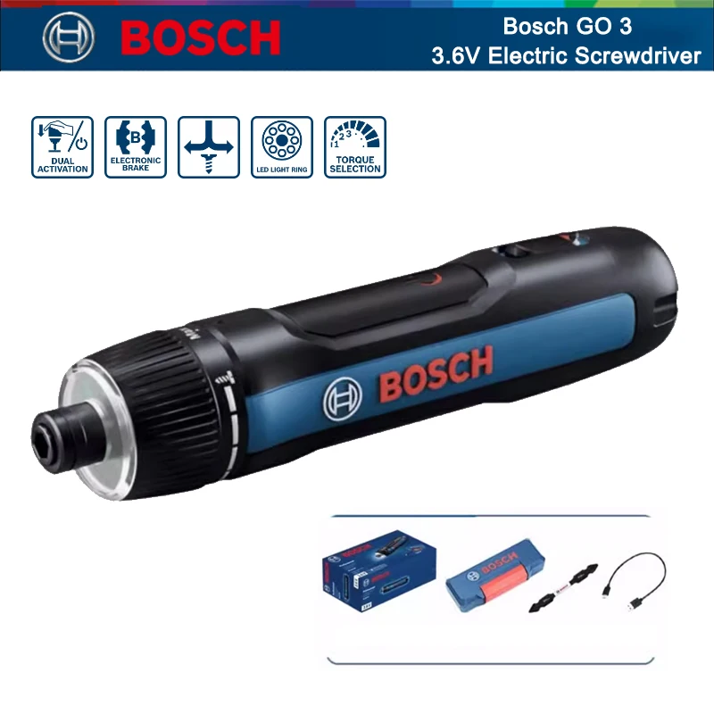 BOSCH Go 3 전기 스크루드라이버 Bosch GO - Power Tools Professional 리뷰 및 가격