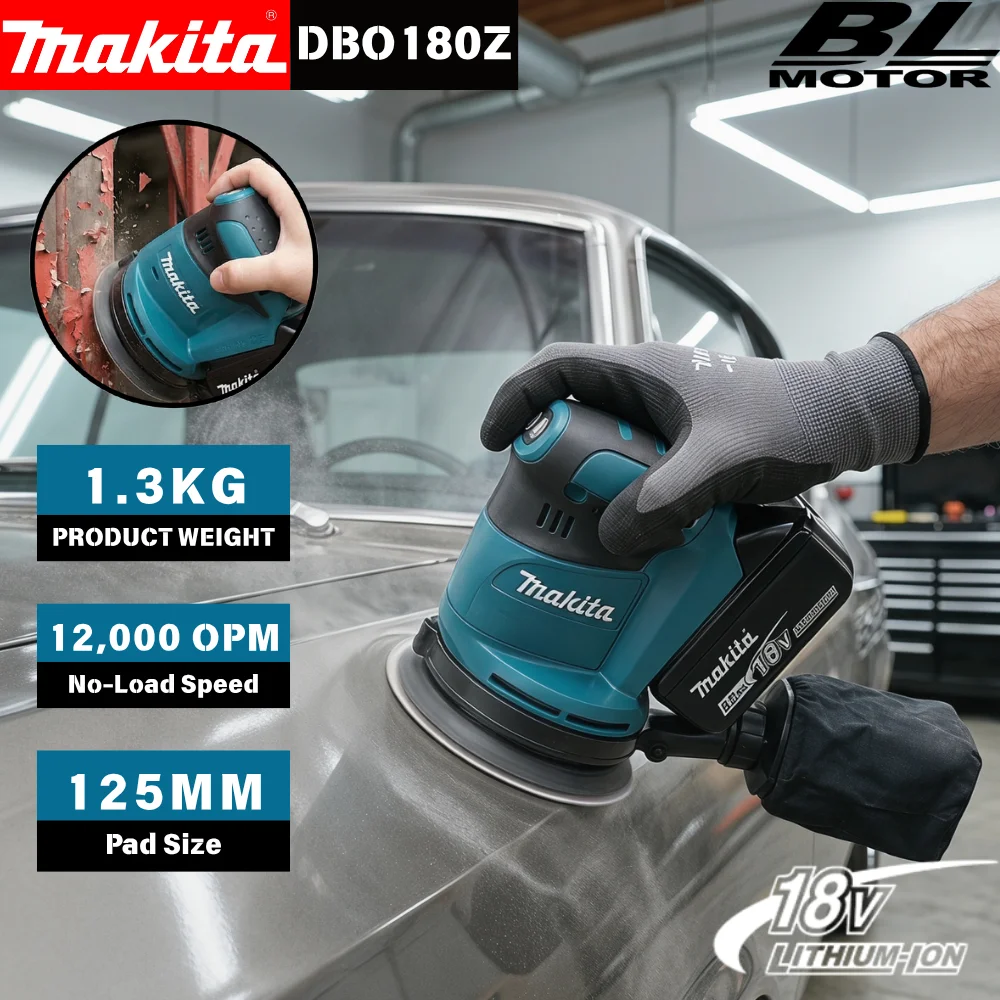 마키타 DBO180 충전식 디스크 랜덤 오비탈 샌더 1 - Random Orbital Sander 리뷰 및 가격