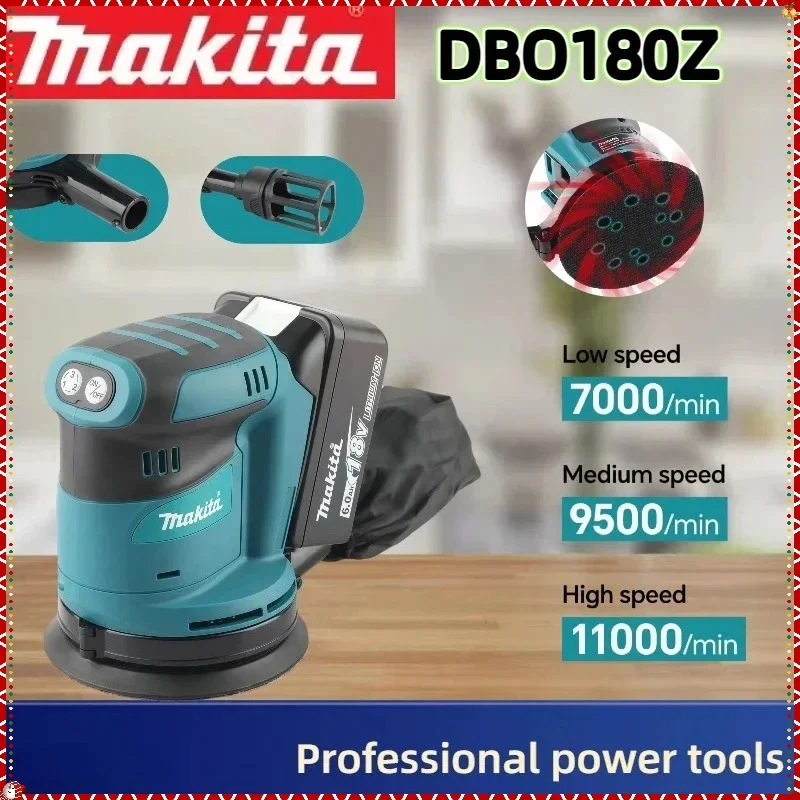 마키타 DBO180 충전식 디스크 랜덤 오비탈 샌더 1 - Random Orbital Sander 리뷰 및 가격
