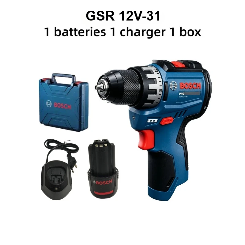 보쉬 프로페셔널 GSR 12V-31 무선 드릴 12V  - Power Tools Professional 리뷰 및 가격