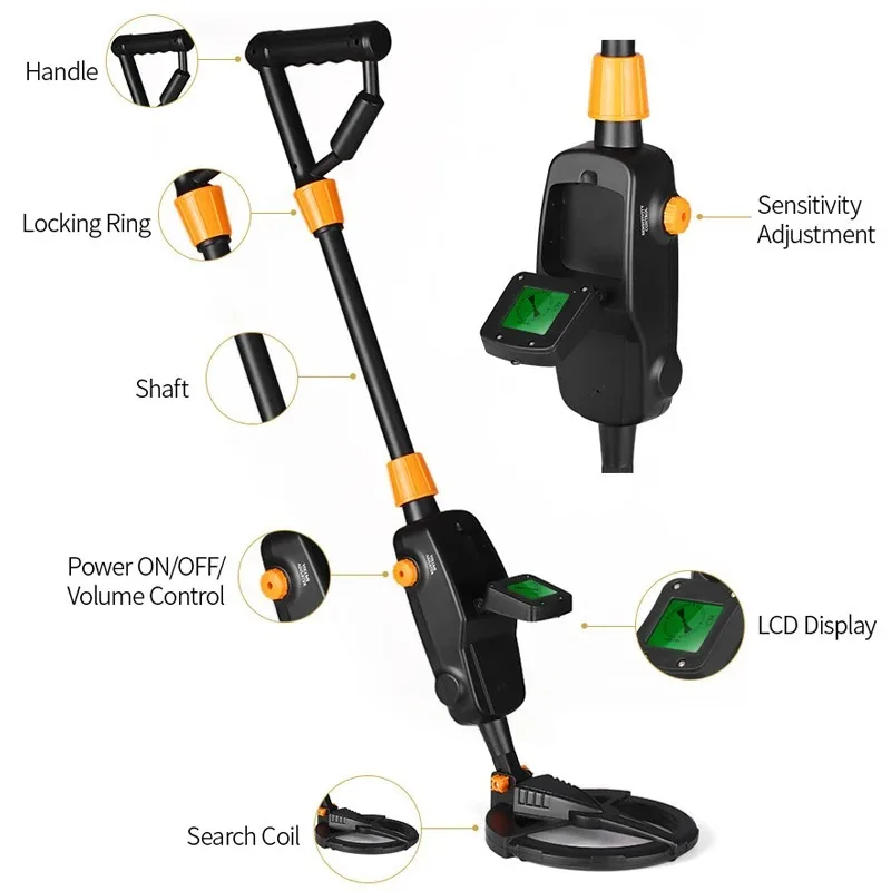유니버설 MD-1008A 어린이용 금속탐지기 지하 금  - Power Tools Kids 리뷰 및 가격