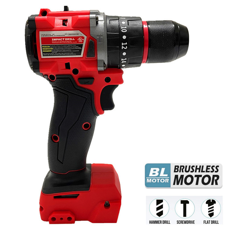밀워키 18V/20V 배터리 무선 임팩트 드릴 브러시리 - Power Tools Hammer 리뷰 및 가격