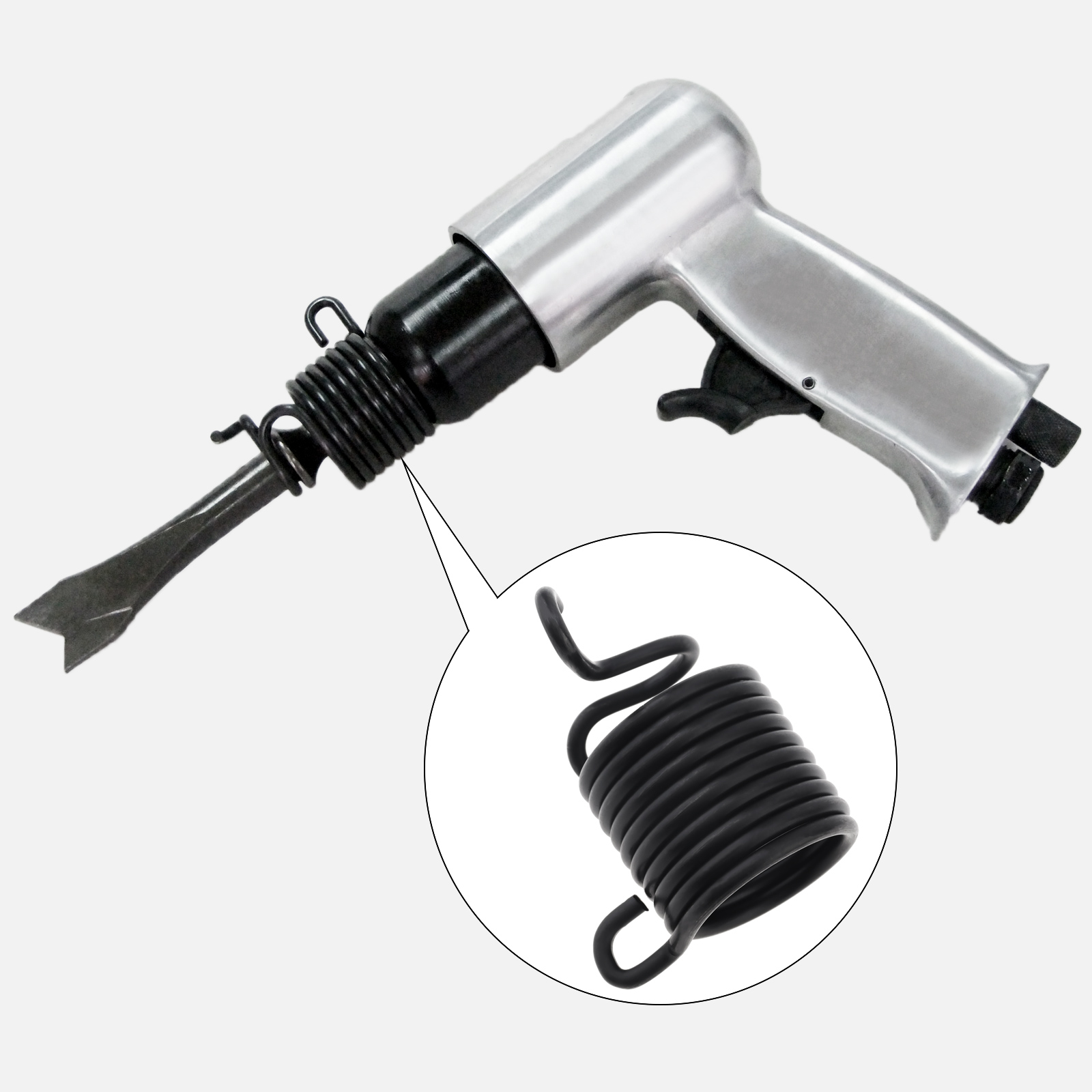 에어 셔블 인터페이스 스프링 서포트 45 #   강철  - Power Tools Pneumatic 리뷰 및 가격